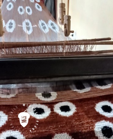 Шелковый (Бахмаль) Клатч-конверт-папка-косметичка VIRENT PARDUS (Цветущий леопард") THINY_VIRENT PARDUS